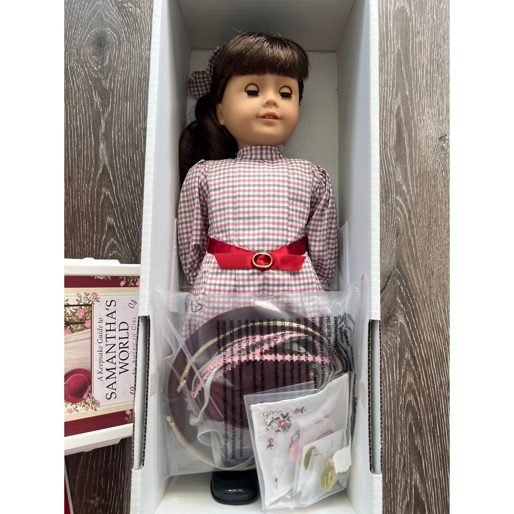 NEW American Girl Samantha Parkington Doll Kids 18in 35th Anniversary - Picture 3 of 5